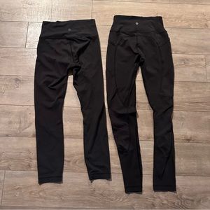 Left side- LULU LEMON PANTS